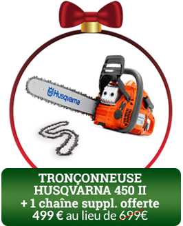 Bulle Noël Tronçonneuse husqvarna 450 II